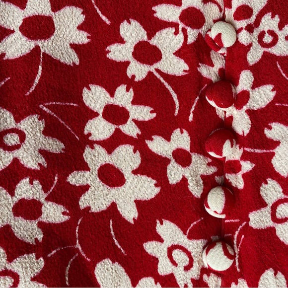 Madewell Button front floral blouse - Picture 6 of 6